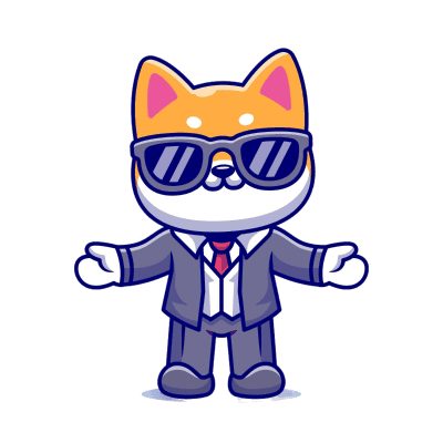 Cat with suit